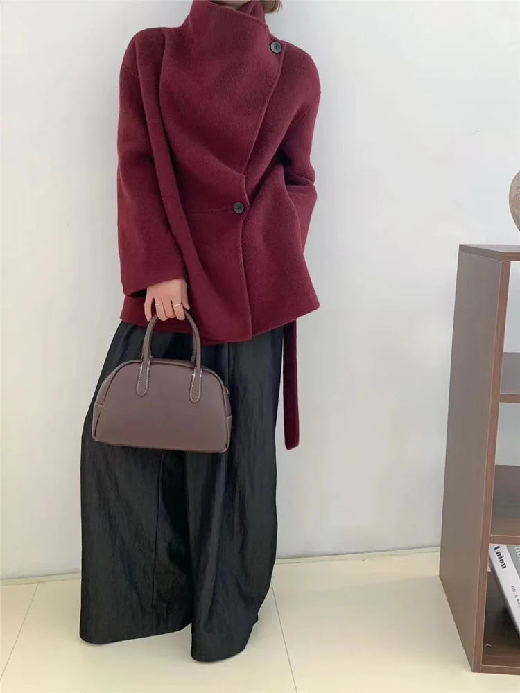 Marisa | Cappotto moderno in pregiata lana