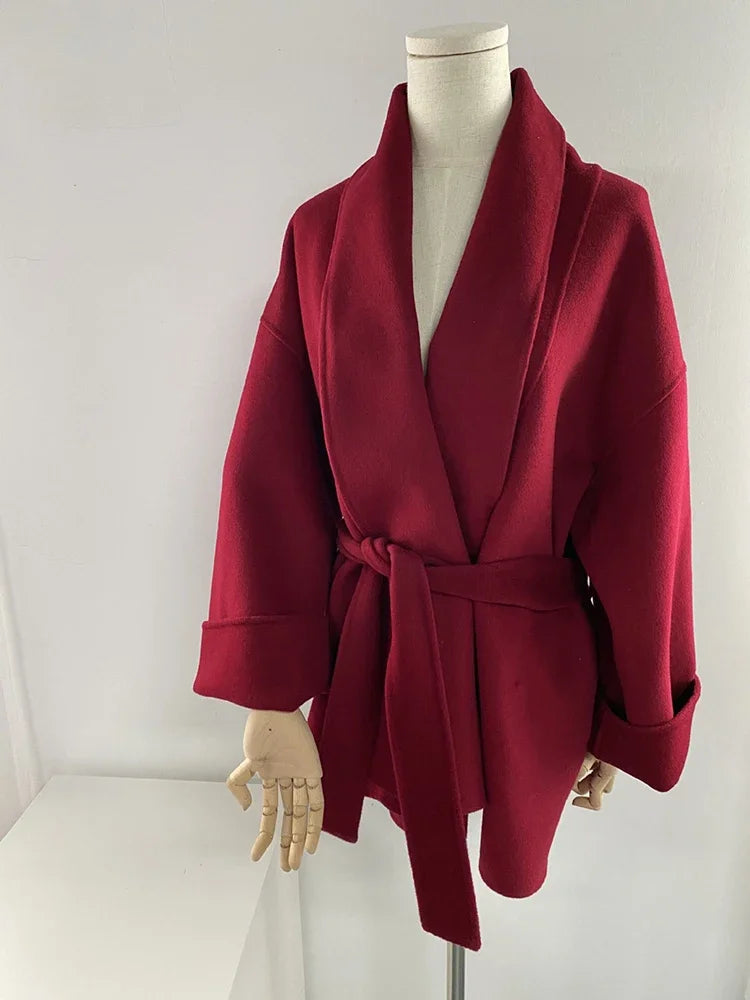 Serenya | Cappotto elegante in morbido tessuto