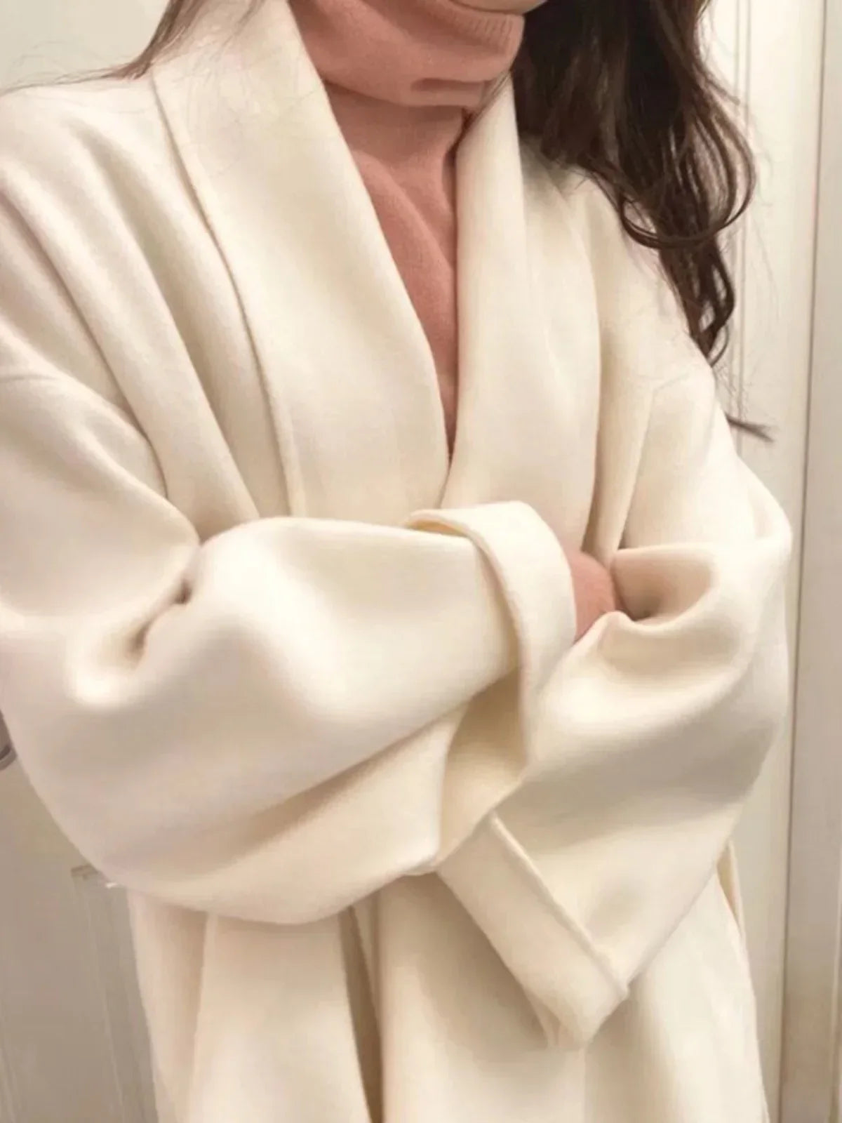 Serenya | Cappotto elegante in morbido tessuto