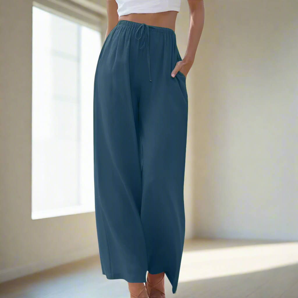 Zoe™ - Elegante Pantaloni in Cotone
