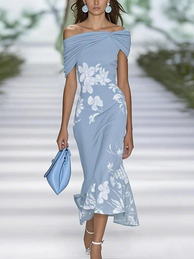 Abiti Eleganti con Motivo Floreale Primavera Estate