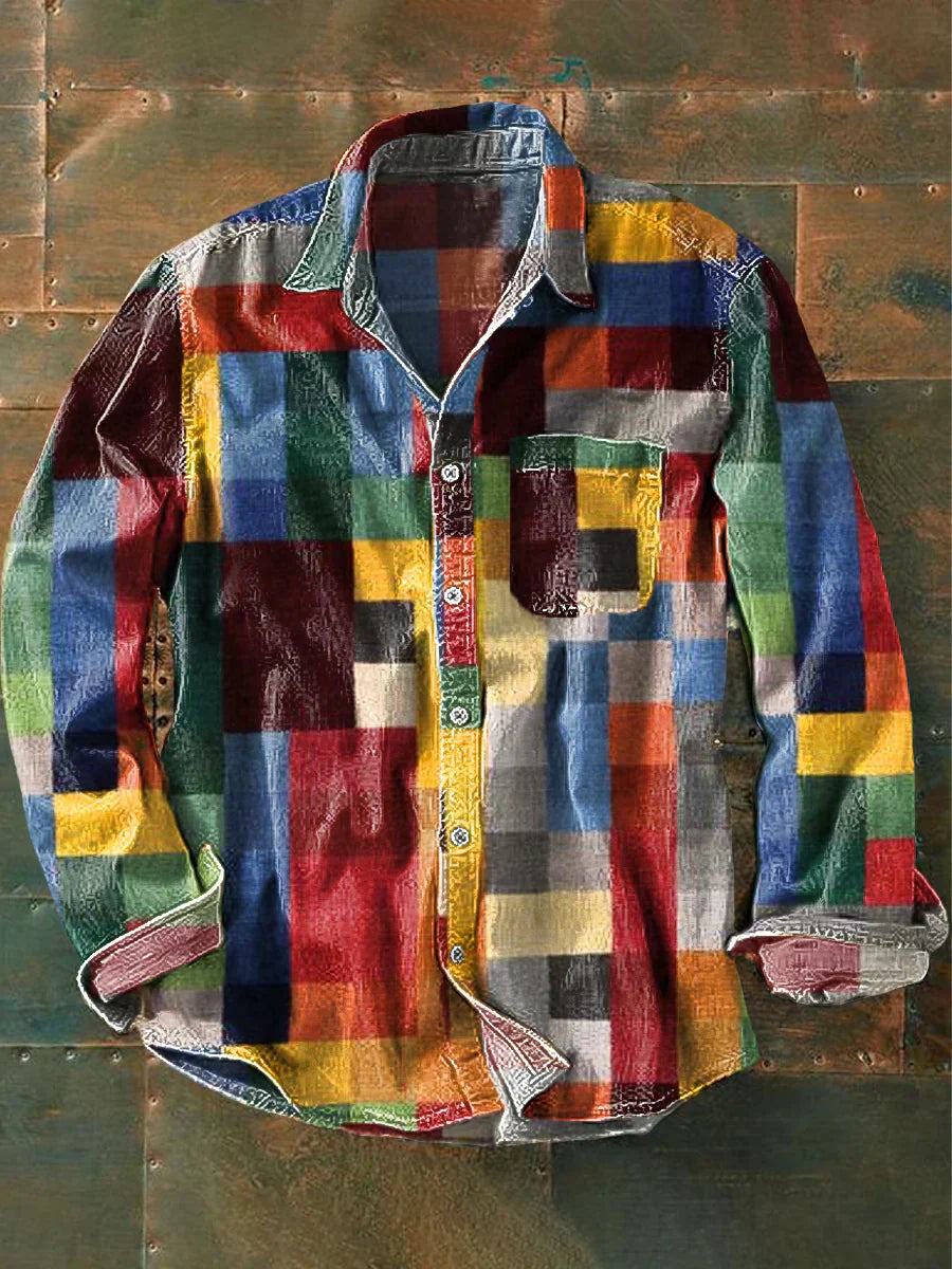 Lucas | Camicia a maniche lunghe con tasca