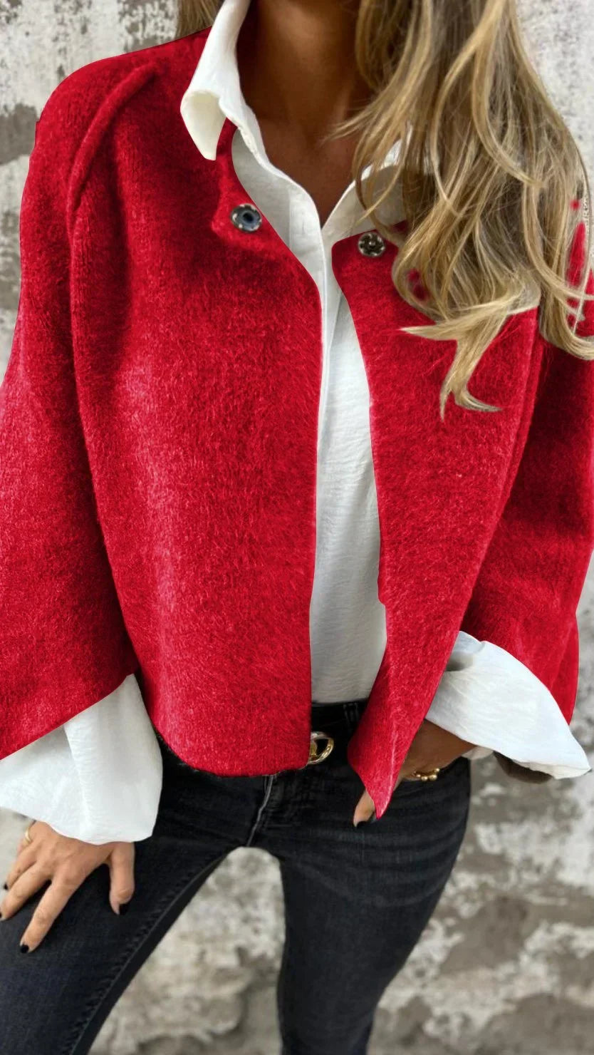 Amelia | Cappotto senza tempo con collo rotondo