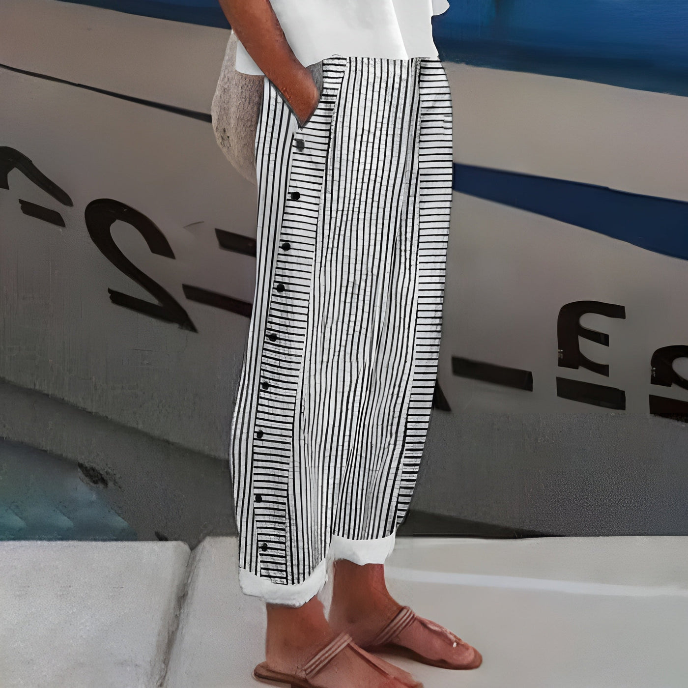 Sandrine™ | Pantaloni Leggeri e Fluttuanti