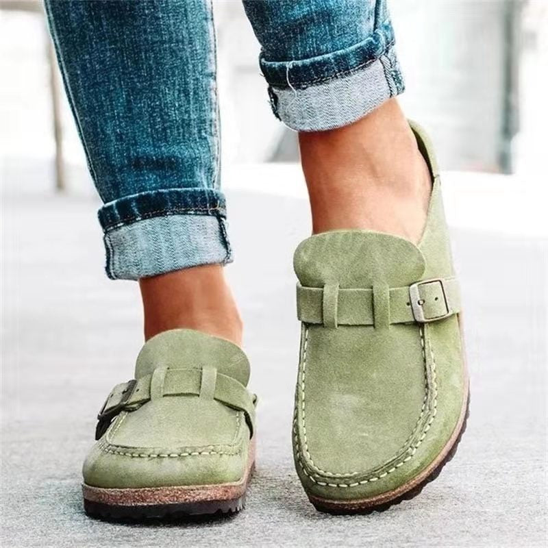 Laura - Pantofole ortopediche in suede