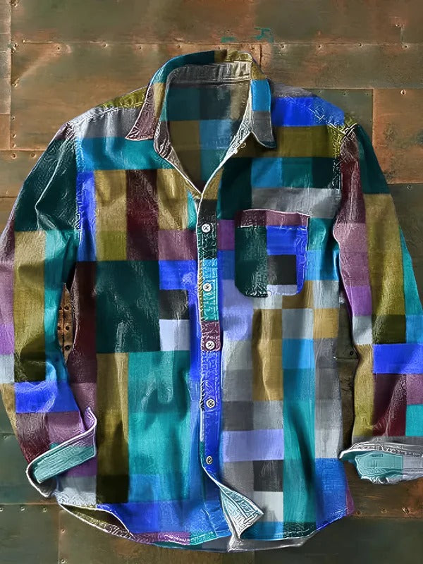 Lucas | Camicia a maniche lunghe con tasca