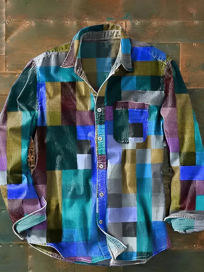 Lucas | Camicia a maniche lunghe con tasca