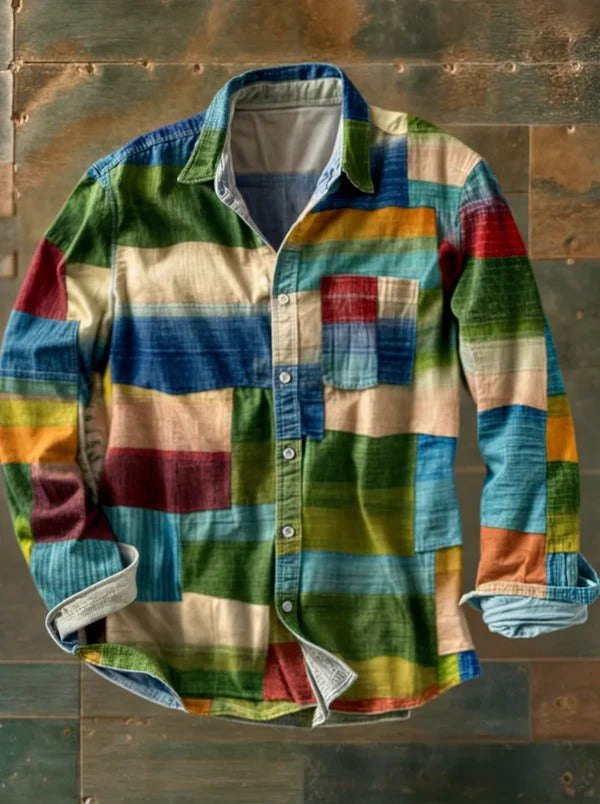 Lucas | Camicia a maniche lunghe con tasca