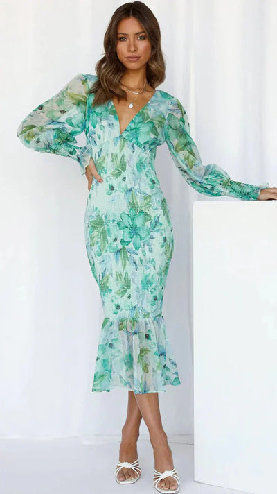 Miley - Vestito con motivo floreale