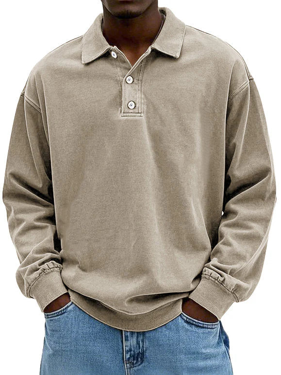 Elijah™ | Maglietta Vintage a Maniche Lunghe