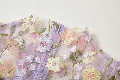 Sophia - Elegante abito floreale in stile midi