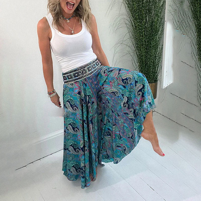 MACY | PANTALONI BOHO ELEGANTI